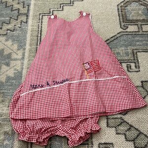 The Proper Peony - stars & stripes set 3t